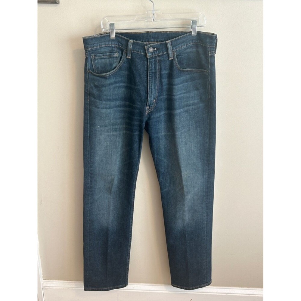 Levi’s 505 Regular Fit Straight Leg Jeans 36x32 Medium Wash